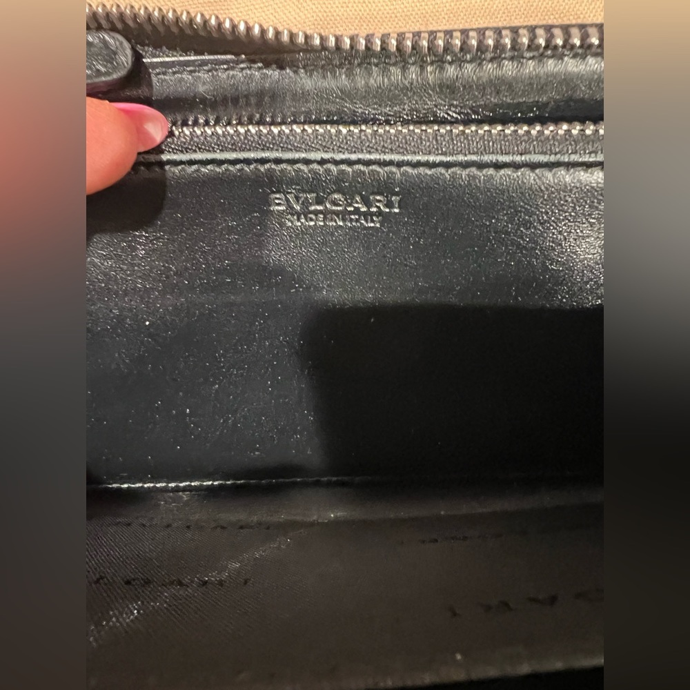 Bulgari zip wallet - Picture 2 of 4